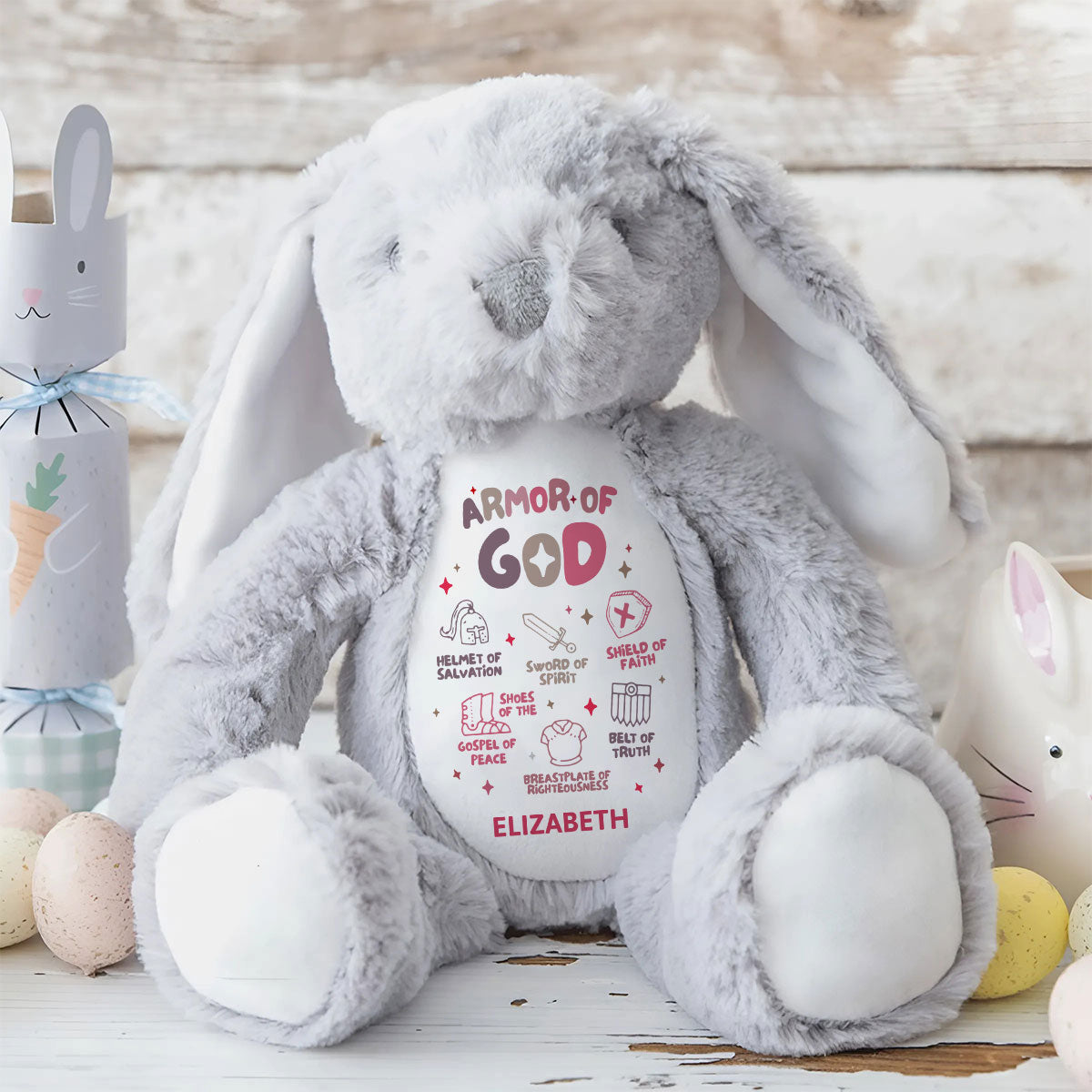 Armor Of God | Personalized Stuffed Bunny