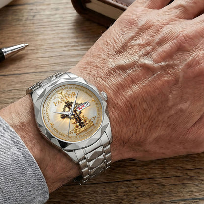 To Our Pastor For Having The Heart Of A Servant Leader | Personalized Men's Wrist Watch