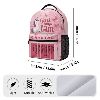 God Says I Am | Personalized Backpack JSBPPH979D