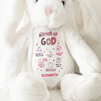 Armor Of God | Personalized Stuffed Bunny