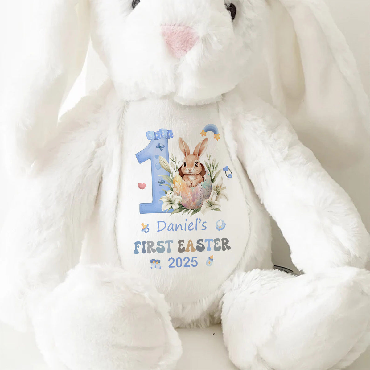 Baby's First Easter | Personalized Stuffed Bunny