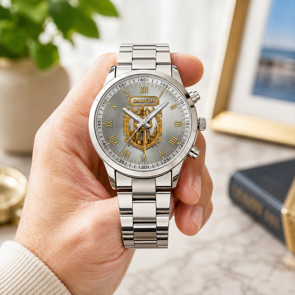 Knight Of God  | Personalized Men's Wrist Watch