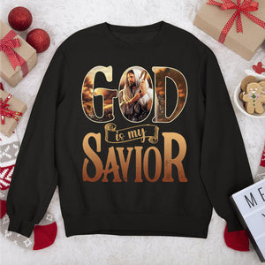 Special Christian Unisex Sweatshirt - God Is My Savior AHN225