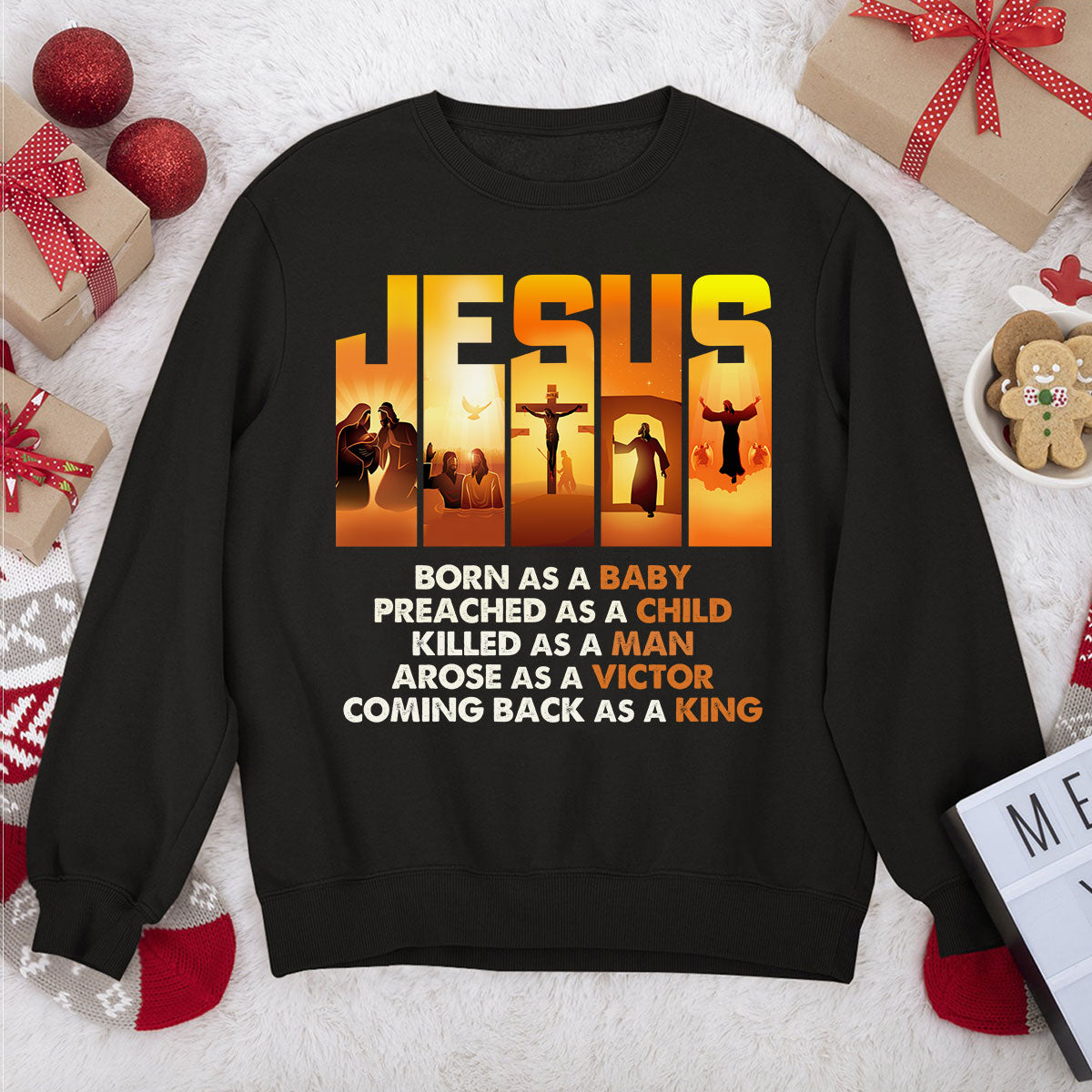 Jesus Arose As A Victor - Must-Have Unisex Sweatshirt HIM252