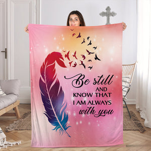 I Am Always With You - Christian Fleece Blanket NUM79