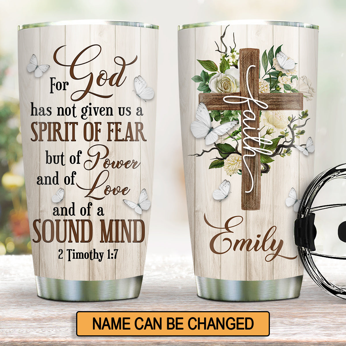 Fruit of the Spirit 20oz Glass Tumbler – Bibles and Coffee