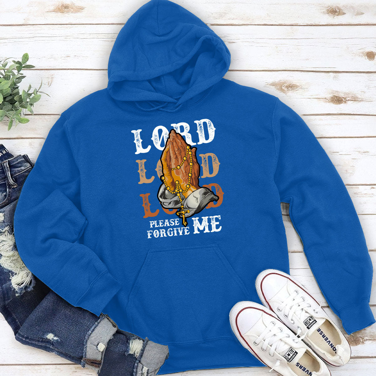 Lord, Please Forgive Me - Christian Unisex Hoodie HHN359