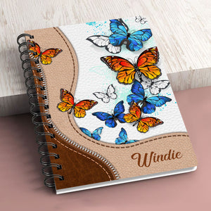 The Lord Make His face Shine On You And Be Gracious To You - Gorgeous Personalized Sunflower Spiral Journal NUH324