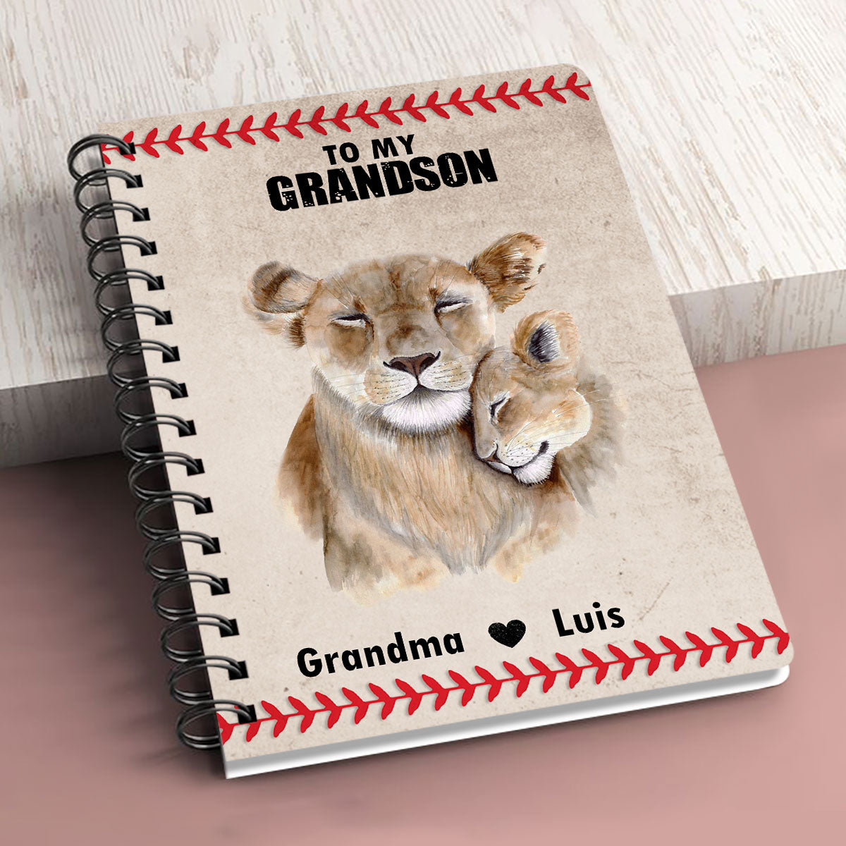 Special Personalized Spiral Journal For Grandchildren - You’re Capable Of Achieving Anything NUHN221