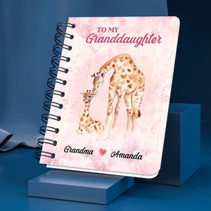Special Personalized Spiral Journal For Grandchildren - You’re Capable Of Achieving Anything NUHN221