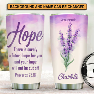Jesuspirit | Religious Gift For Christian People | Faith Hope Love | Unique Personalized Stainless Steel Tumbler 20oz HN33