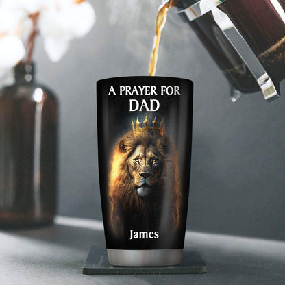 Jesuspirit | A Prayer For Family | Personalized Stainless Steel Tumbler 20oz | Inspirational Gift For Christian Family SSTHN697C