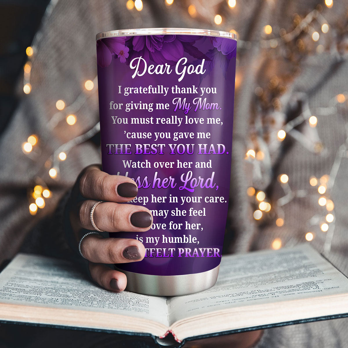 Pretty Personalized Stainless Steel Tumbler 20oz - You Are The Woman O -  Jesuspirit