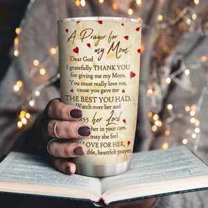 Jesuspirit | Meaningful Gift For Worship Mom | Personalized Stainless Steel Tumbler 20oz For Mother's Day SSTHN698