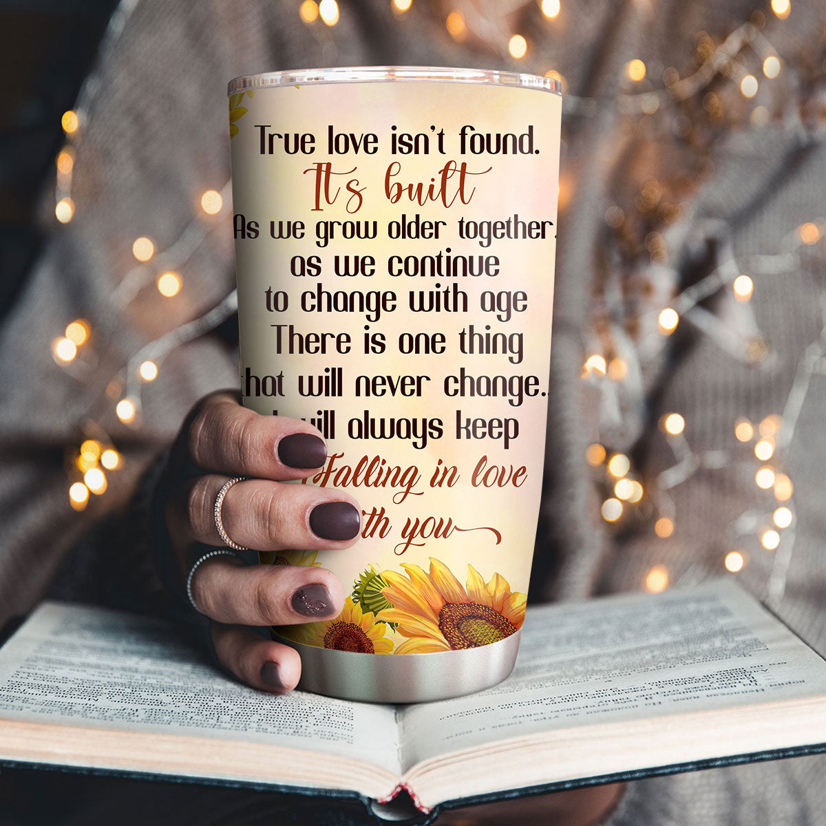 I Will Always Keep Falling In Love With You - Sweet Personalized Stainless Steel Tumbler 20oz AHN255