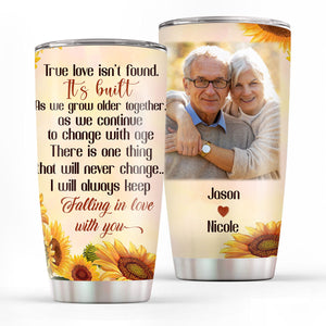 I Will Always Keep Falling In Love With You - Sweet Personalized Stainless Steel Tumbler 20oz AHN255