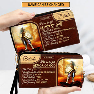 Special Personalized Clutch Purse - The Gospel Of Peace NUM352