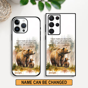 Jesuspirit | Personalized Phone Case | Gift For Worship Leaders | I Have Made You And I Will Carry You | Isaiah 46:4 PCHN19