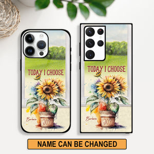 Jesuspirit | James 1:2 | Personalized Phone Case | Today I Choose Joy | Religious Gift For Worship Members PCHN24
