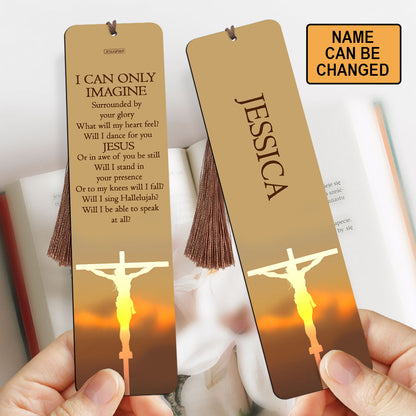 Unique Personalized Wooden Bookmarks - I Can Only Imagine MH01