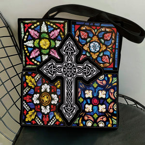 Unique Cross Christian Tote Bag NM134