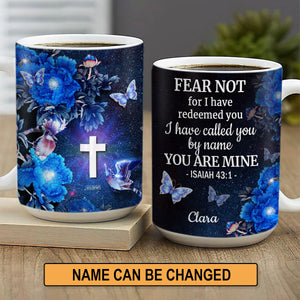 Adorable Personalized White Ceramic Mug - I Have Called You By Name H05