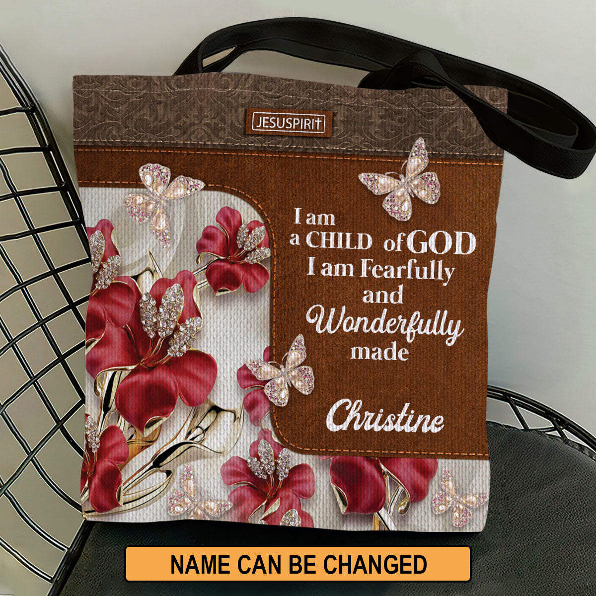 Must-Have Personalized Tote Bag - I Am A Child Of God NUH303