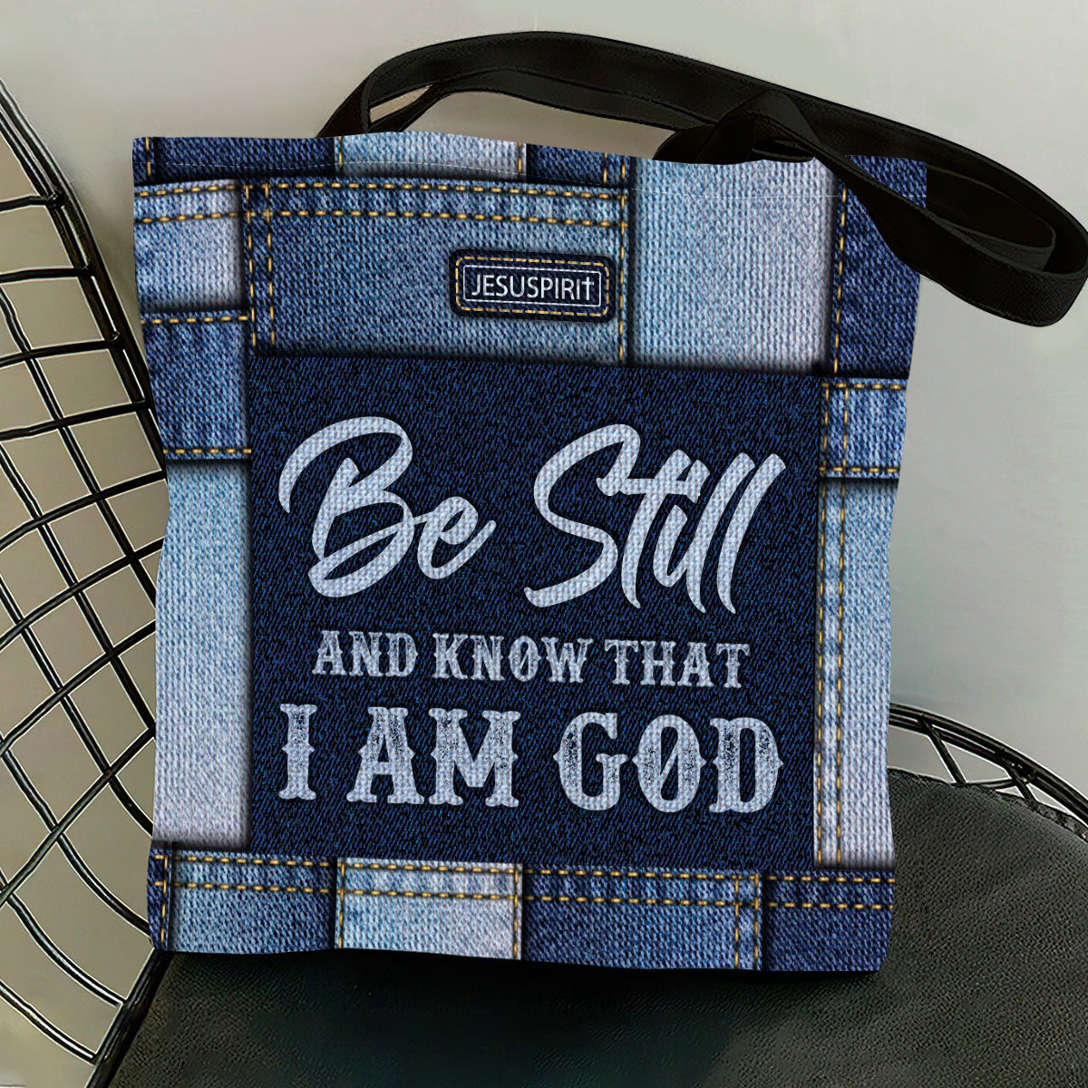 Be Still And Know That I Am God - Beautiful Tote Bag HN06