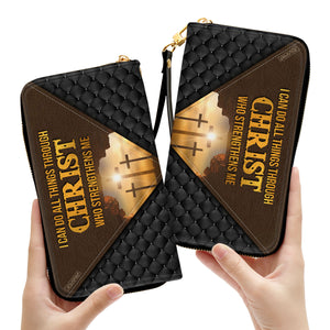 Limited Clutch Purse - I Can Do All Things Through Christ CP11