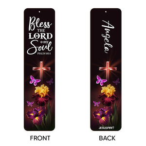 Bless The Lord O My Soul - Personalized Wooden Bookmarks NUH335