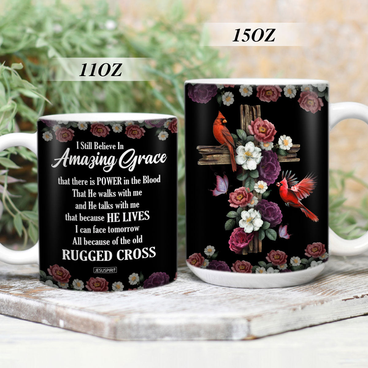 Must-Have White Ceramic Mug - I Still Believe In Amazing Grace NUH435