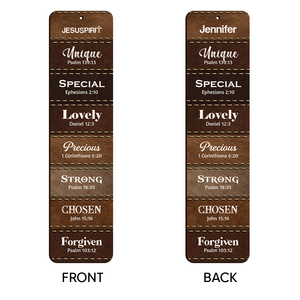 You Are Forgiven - Awesome Personalized Wooden Bookmarks HN38