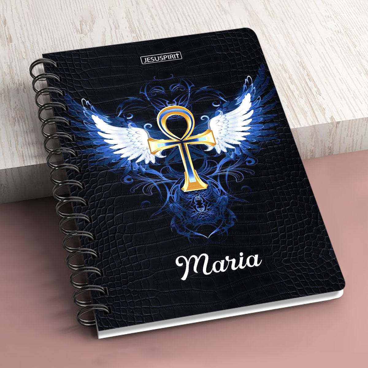 Meaningful Personalized Spiral Journal - I Believe I Will See The Glory Of God NUH446