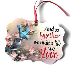 Jesuspirit | Flower & Humming Bird | Personalized Aluminium Ornament | We Built A Life We Love H35