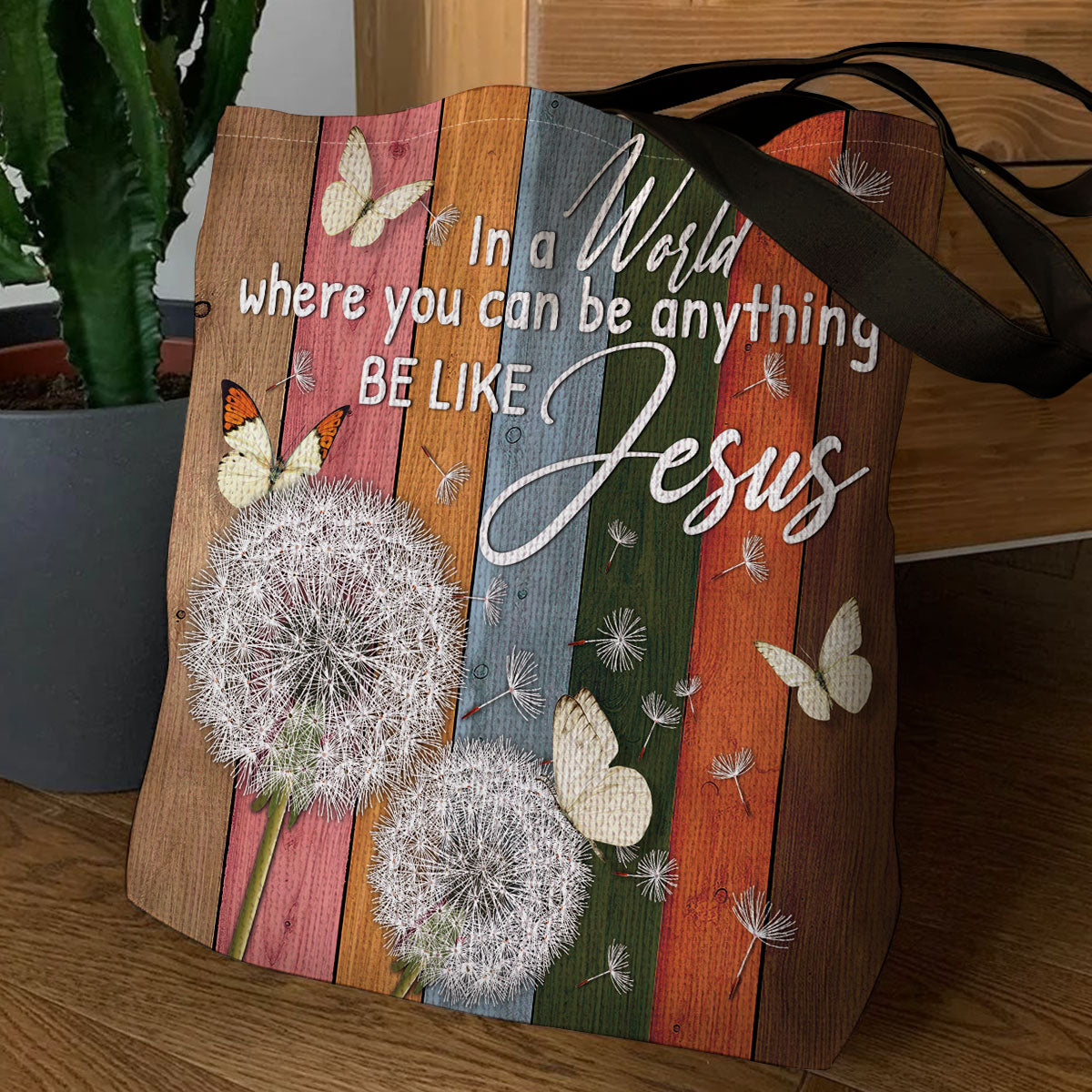 Be Like Jesus - Cute Dandelion Tote Bag NM153