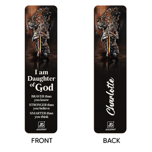 I Am Daughter Of God - Unique Personalized Wooden Bookmarks HN42