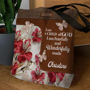 Must-Have Personalized Tote Bag - I Am A Child Of God NUH303