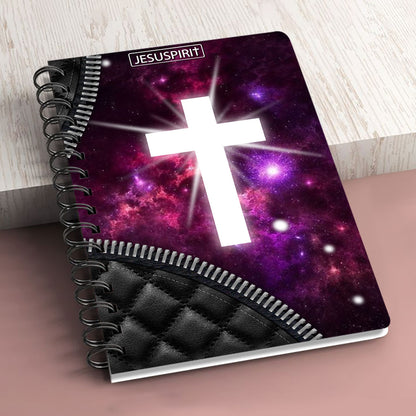 You Are Fearfully And Wonderfully Made - Unique Personalized Cross Spiral Journal I07