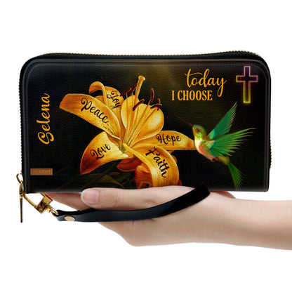 Must-Have Personalized Clutch Purse - Today I Choose Joy H15