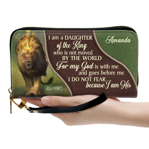 Awesome Personalized Clutch Purse - I Am A Daughter Of The King HIM317