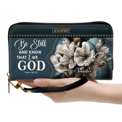 Be Still And Know That I Am God - Awesome Personalized Clutch Purse NUHN362