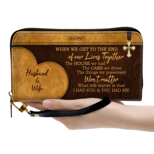 Special Personalized Clutch Purse - I Had You And You Had Me NUHN390