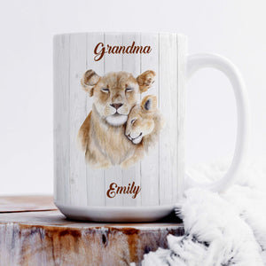 Beautiful Personalized White Ceramic Mug For Children - You Are Braver Than You Believe NUA220
