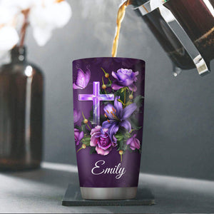 Believe That You Have Received It - Beautiful Personalized Stainless Steel Tumbler 20oz NUH485