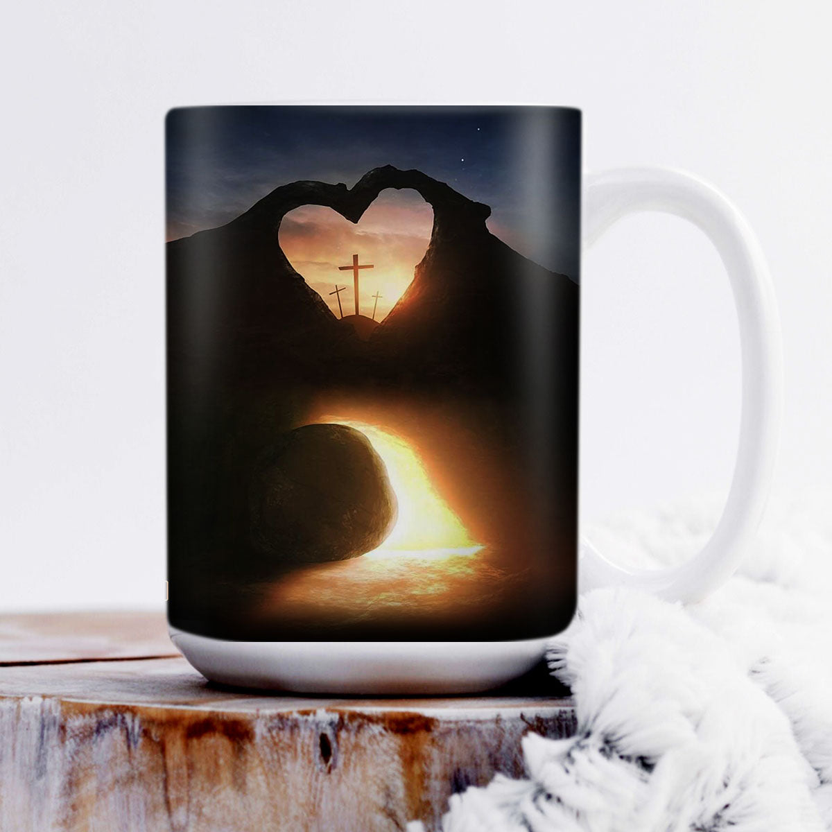 I Am The Light Of The World - Meaningful Personalized White Ceramic Mug NUH450