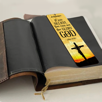 Special Personalized Wooden Bookmarks - You Can See The Glory Of God HN37