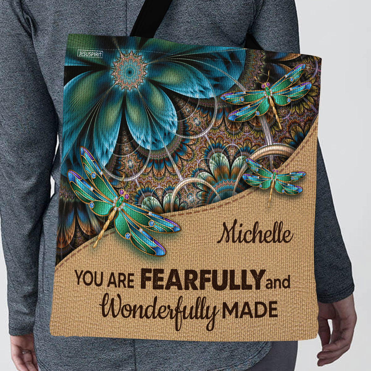 You Are Fearfully And Wonderfully Made - Awesome Personalized Tote Bag NUH271