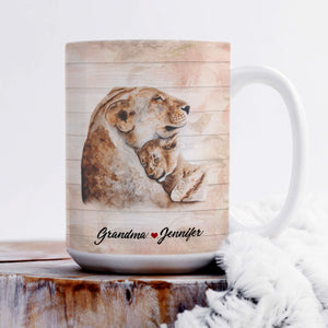 Meaningful Personalized White Ceramic Mug For Granddaughter - You Are Always My Little Girl NUH217