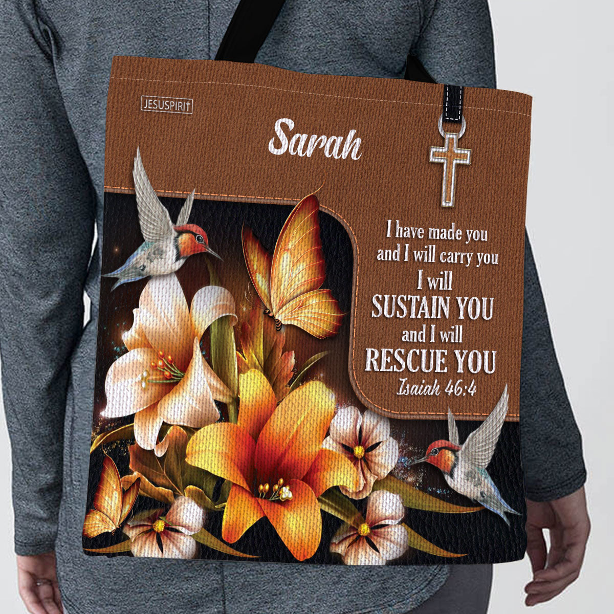 I Have Made You And I Will Carry You - Special Personalized Tote Bag NUH294