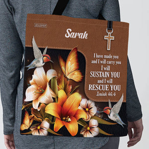 I Have Made You And I Will Carry You - Special Personalized Tote Bag NUH294